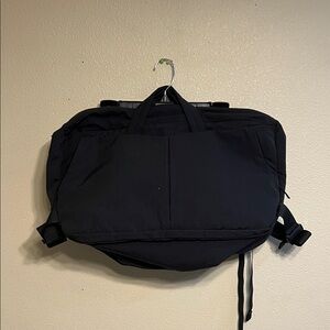Lululemon Athletica Black Men's Backpack/Duffle-bag